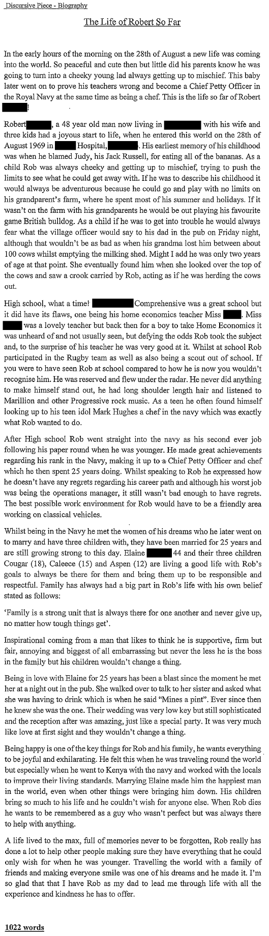 critical essay higher english sqa